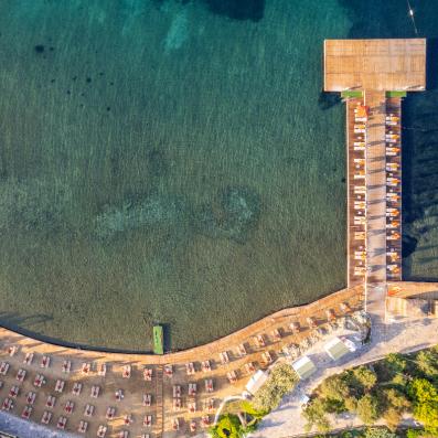 vue d'ensemble plage