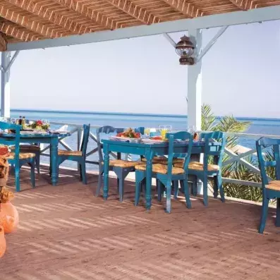 terrasse vue sur la mer
