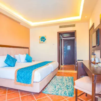 chambre double vue intérieure