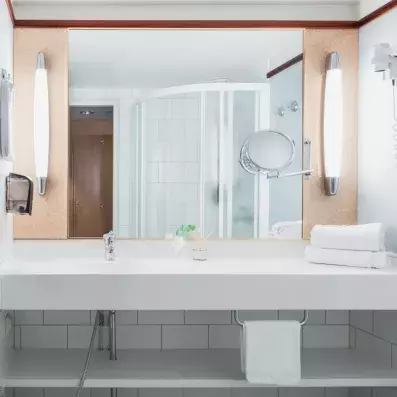 salle de bains chambre standard