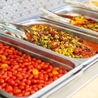 plats du buffet