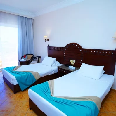 chambre deux lits simples