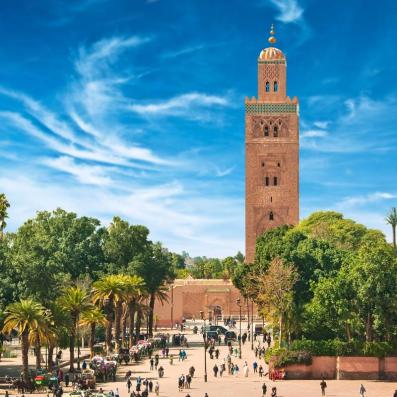 Marrakech la Koutoubia