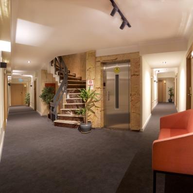 couloir hôtel 