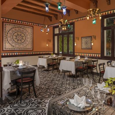 restaurant déco orientale