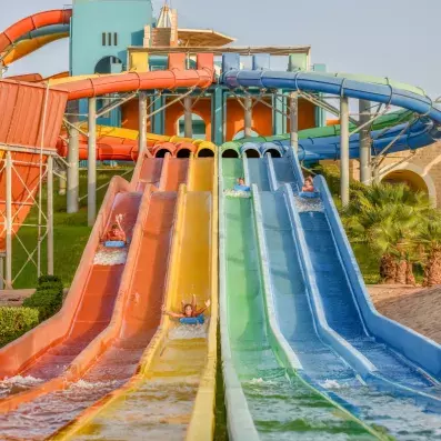 Toboggans multicolors