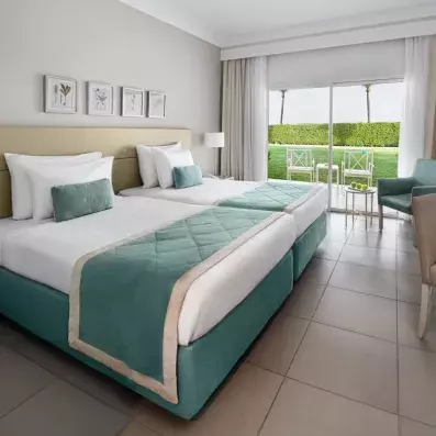 chambre twin vue jardin rdc