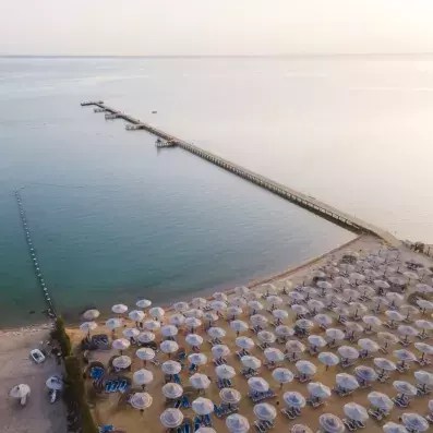 vue d'ensemble plage 