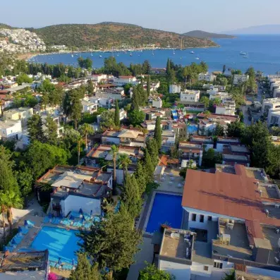 vue d'ensemble hôtel 