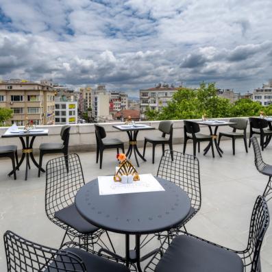 table en terrasse
