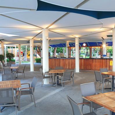terrasse du bar 