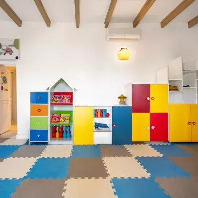 salle de jeux intérieur pour enfants 