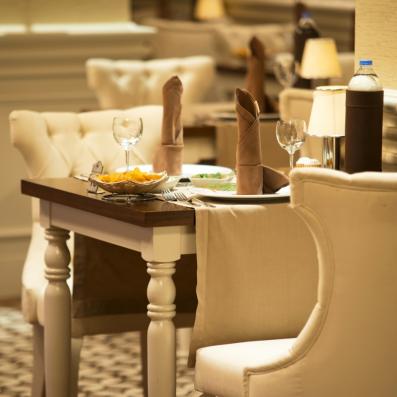 table dressée