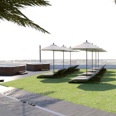 transats et parasols