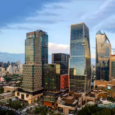 Bangkok photo d'immeubles