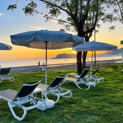 transats et parasols 