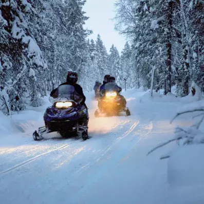 motoneige foret