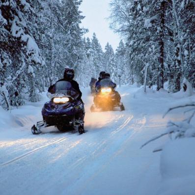 motoneige foret