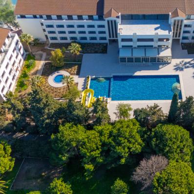 vue d'ensemble piscine 