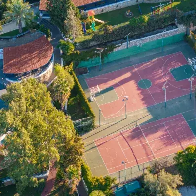 terrain de tennis 