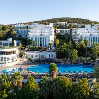 vue d'ensemble hôtel 