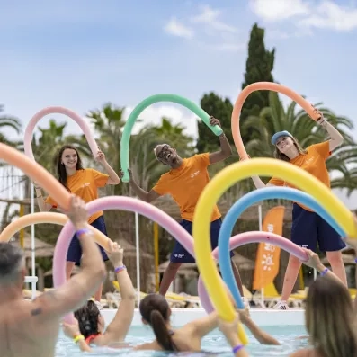 Activité à la piscine 