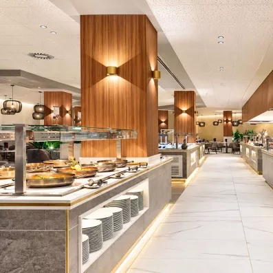 buffet en long