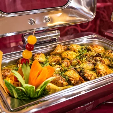 plat de poulet