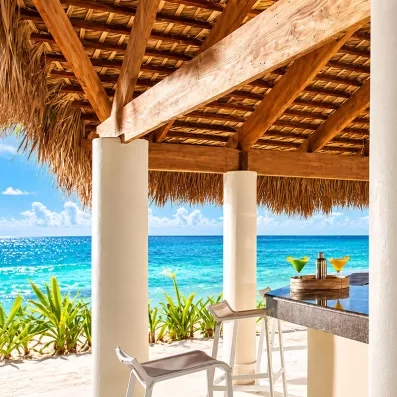 bar sur la plage
