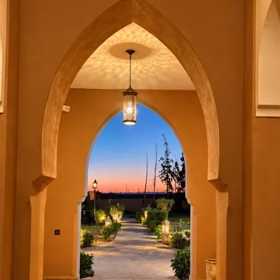 Entrée de l'hôtel