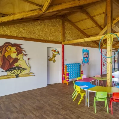 Mini club enfant et salle de jeux du Mondi Club Nozha Beach à Hammamet