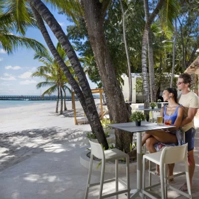bar sur la plage