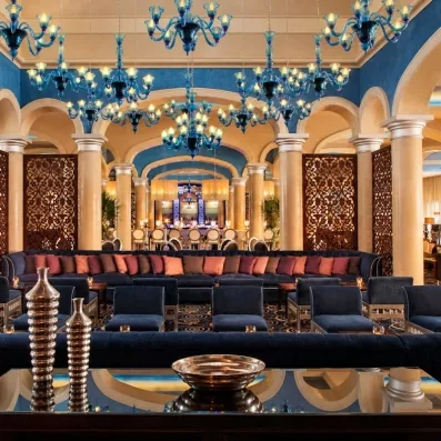 Grand salon de thé décorer 