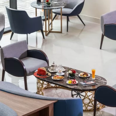 snack dans le lobby