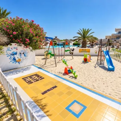 Air de jeux pour enfant à l'hotel Helya Beach à Monastir en Tunisie