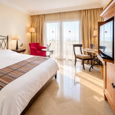 chambre double vue extérieure 