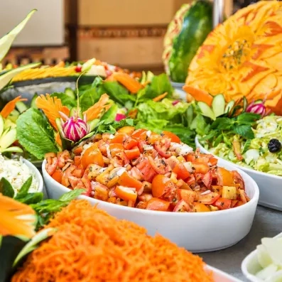 buffet de salades