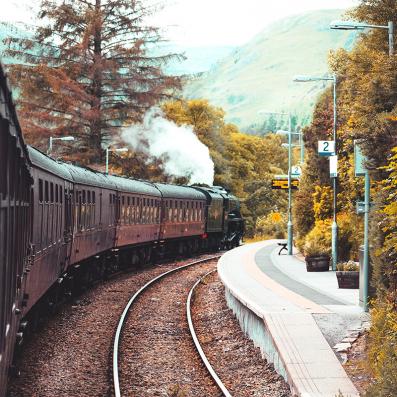 train à vapeur
