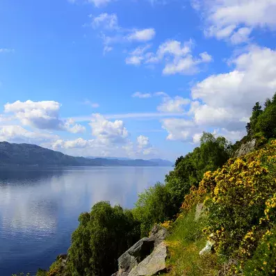 vue sur le loch ness