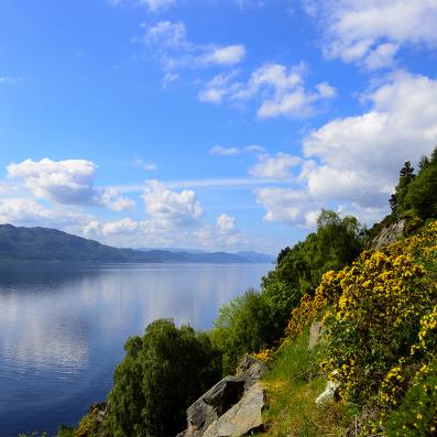 vue sur le loch ness