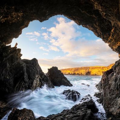 grottes et mer
