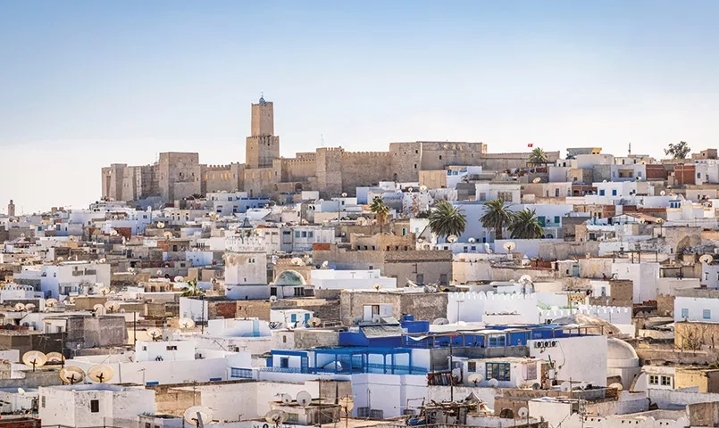 Vue sur la ville de Sousse