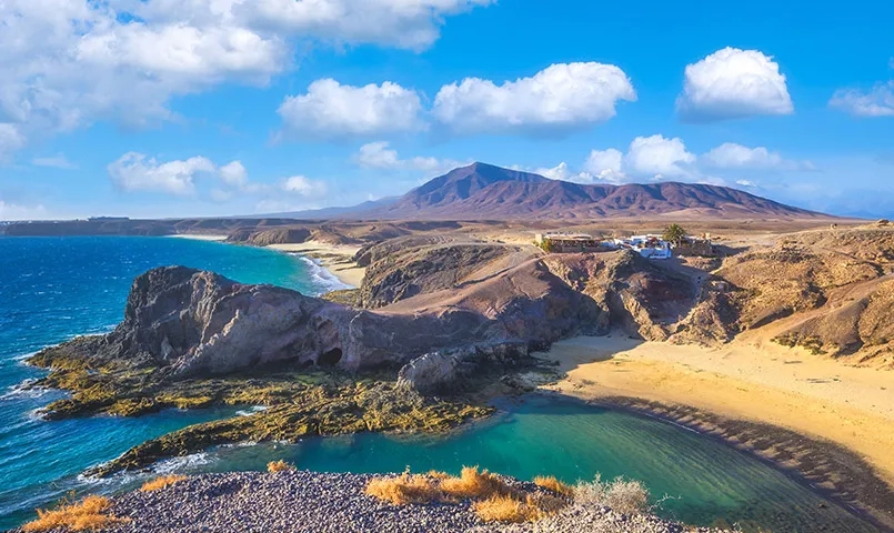 une plage aux Canaries