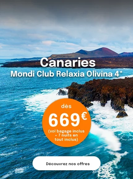 la mer aux Canaries avec une offre dès 669€