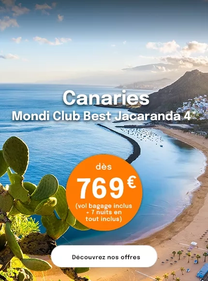 Vue sur une plage de Ténerife