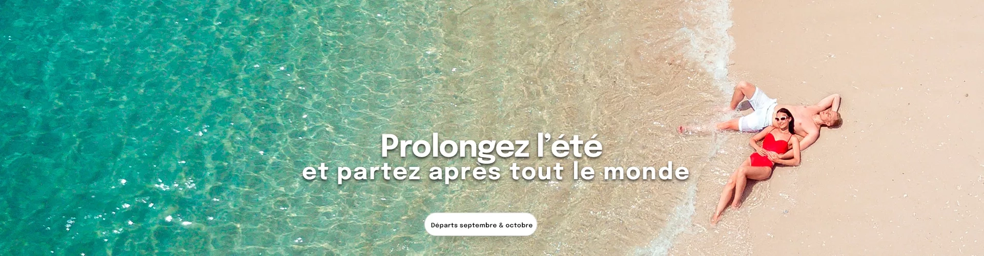 un couple à la plage