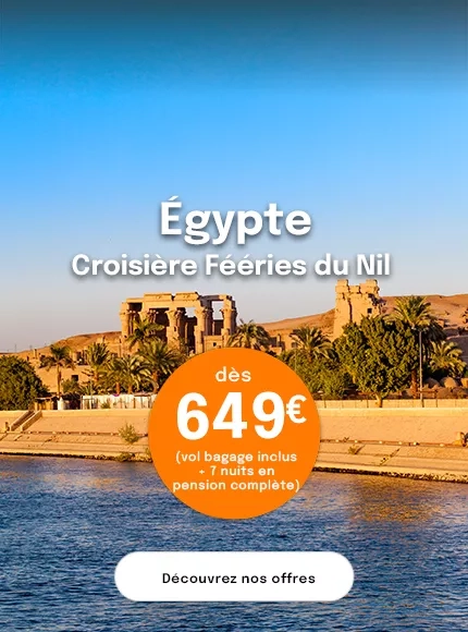 des vestiges egyptiens sur le nil