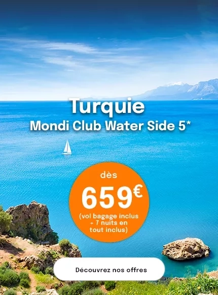 Un bateau à voile au large de la mer en Turquie