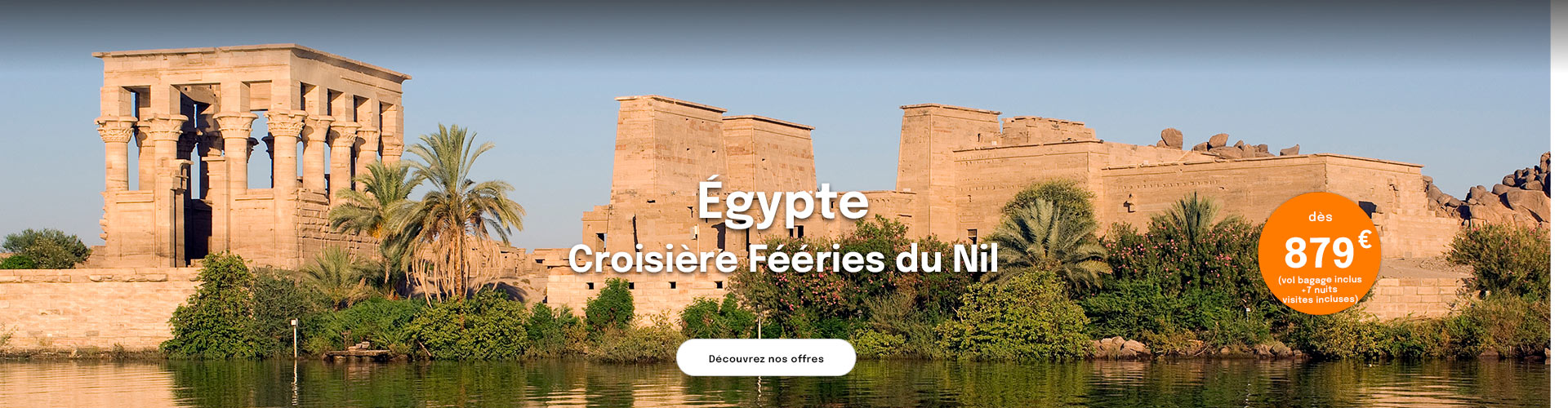 temple de Philae sur le Nil