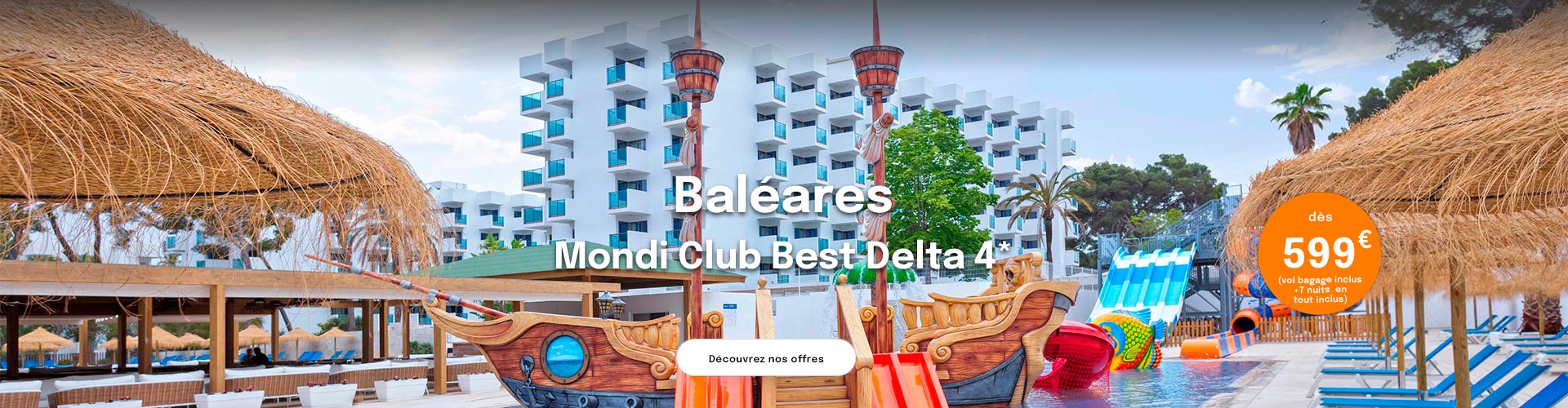 piscine avec jeux aquatiques pour enfants